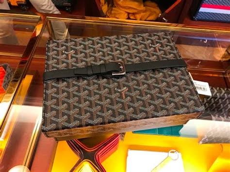 goyard hard case watch box|goyard chest.